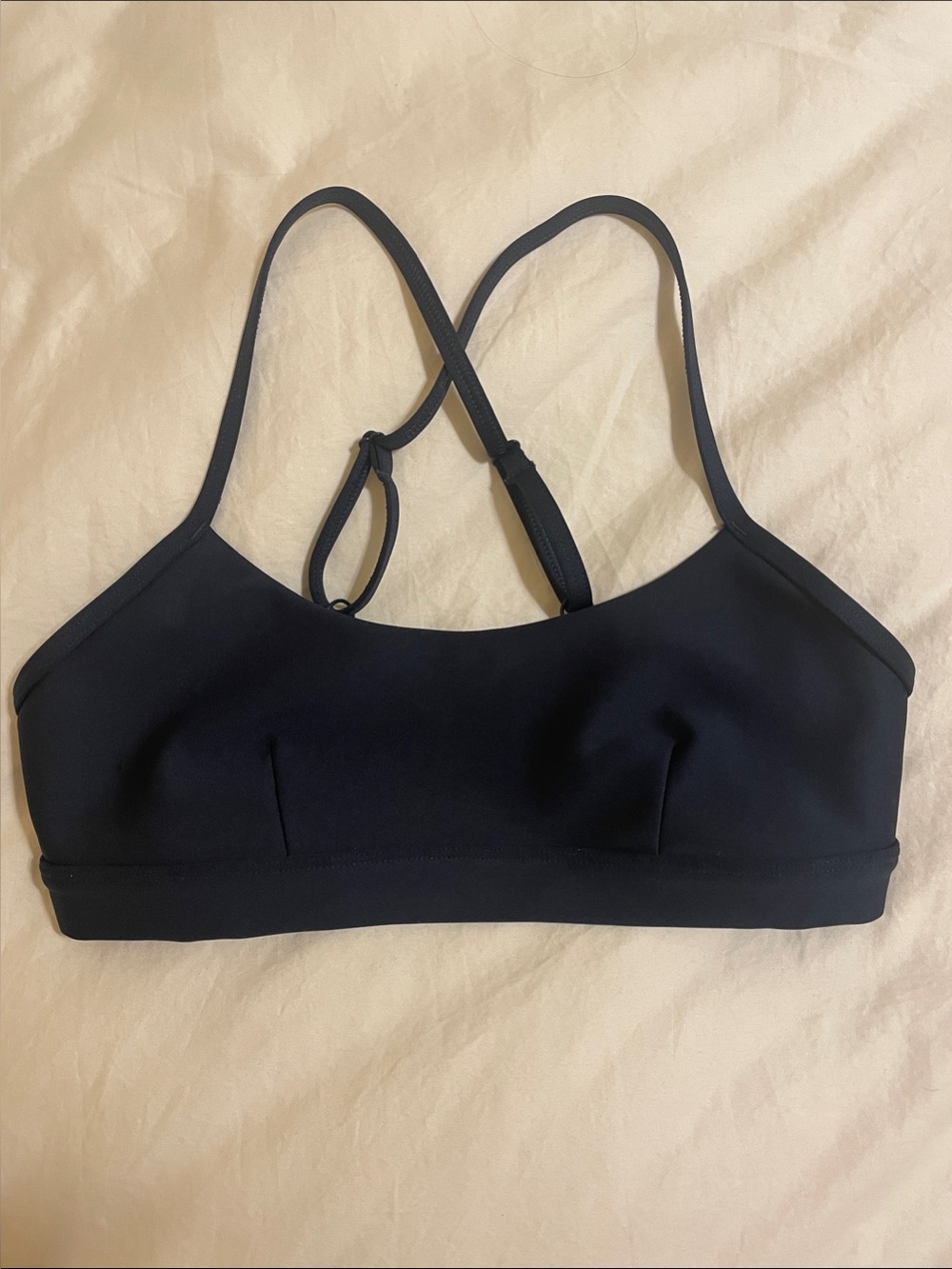 Alo Airlift Navy intrigue bra